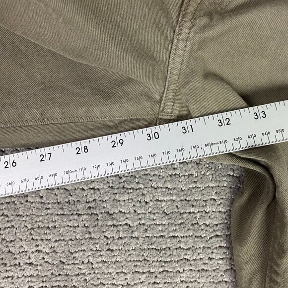 J. CREW 770 Stretch Jeans Straight Men's 32 x 32 Measures 32 x 30.5 Olive Green - Picture 14 of 14